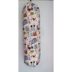 Plastic Bag Holder Chickens and Roosters Shopping Bag Dispenser
